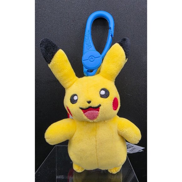 Pokémon Pikachu Plush Keychain Clip-On Toy - Picture 1 of 7